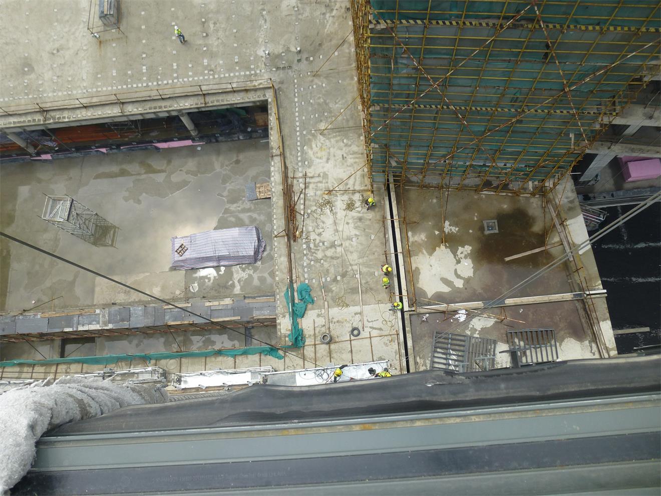 杭州贝特财产机器施工现场